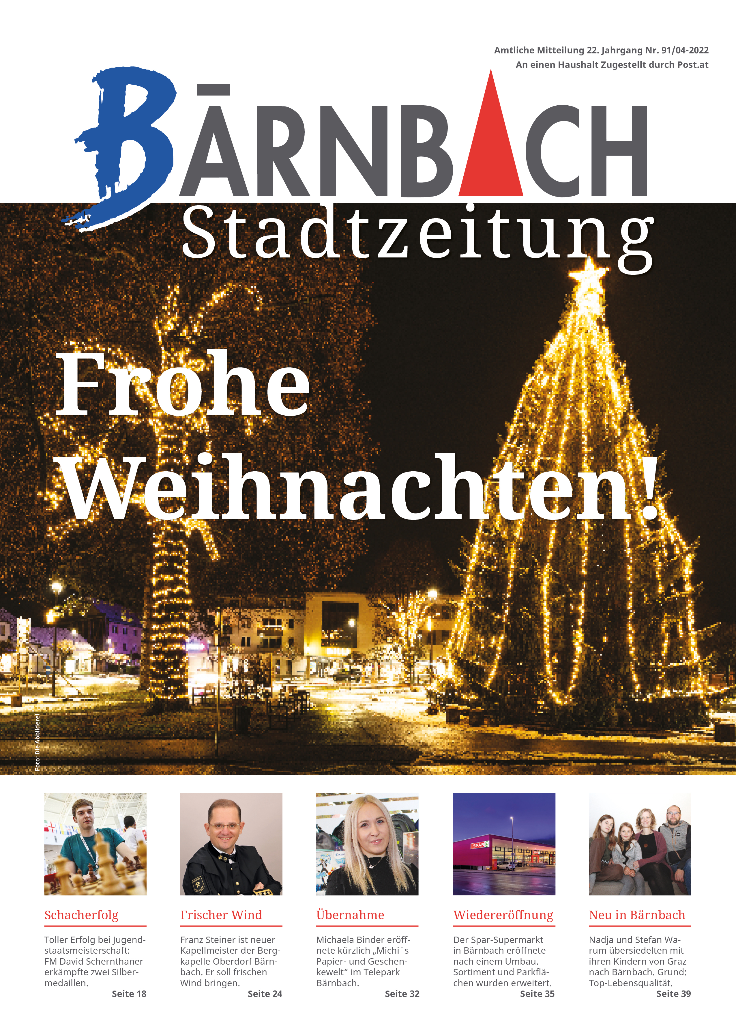 Titelseite Barnbachzeitung 042022
